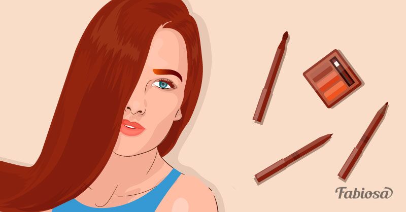 5 Tipps, wie man das Augenbrauen Make-up der Haarfarbe anpasst