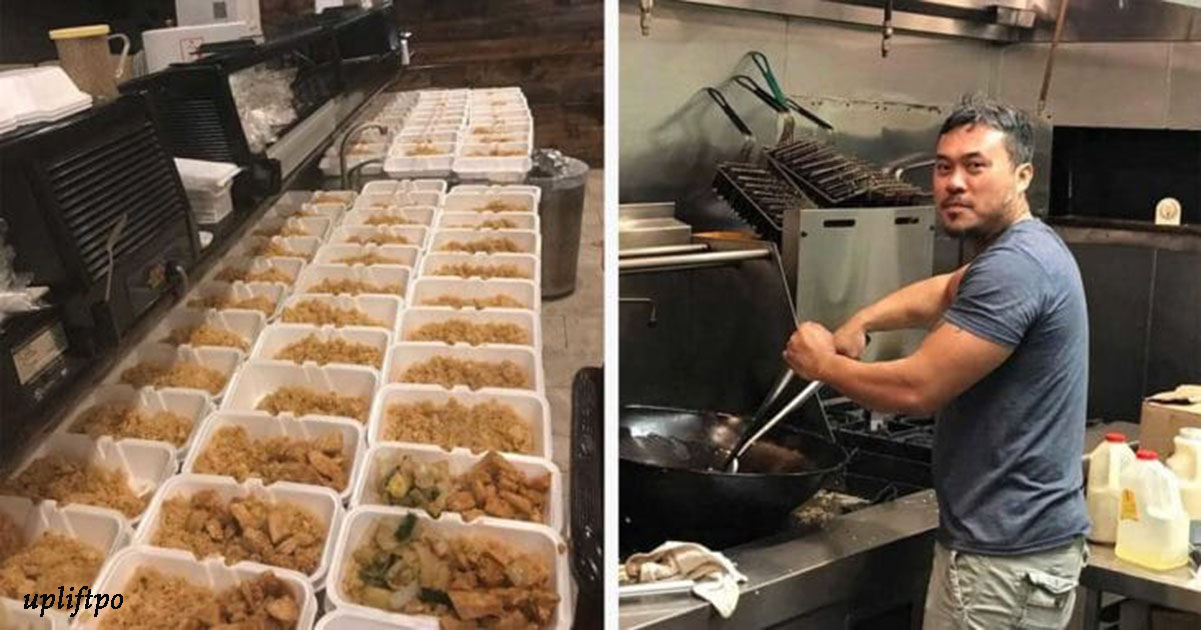 Sie kochen mehr als 1.000 Essenspakete für die Opfer des Hurrikans – und geraten als stille Helden in Vergessenheit