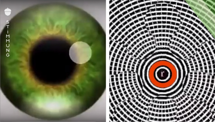 Optische Täuschung spielt deinen Augen einen faszinierenden Streich.