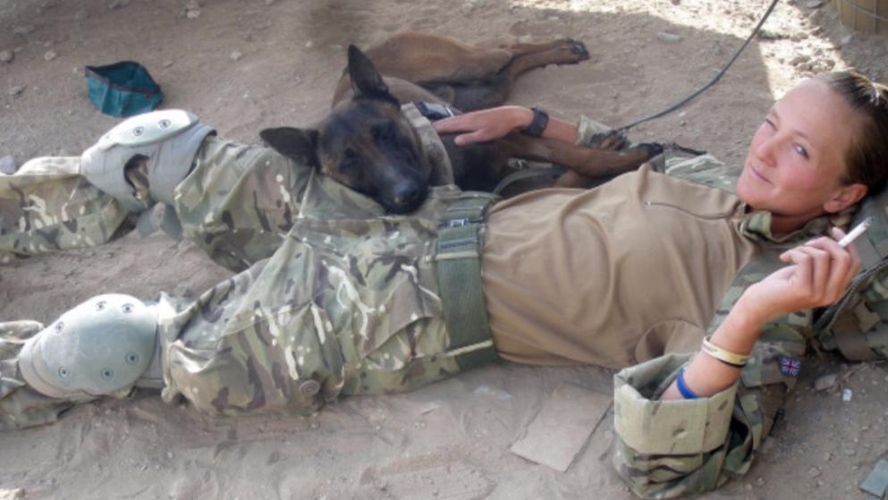Helden Hunde der Briten Armee sind gerettet!