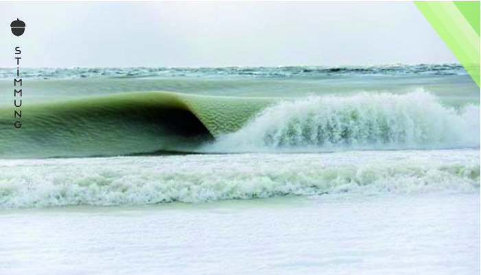 Fotograf hält ein einzigartiges und wunderbares Phänomen fest – gefrorene Wellen an der Küste!