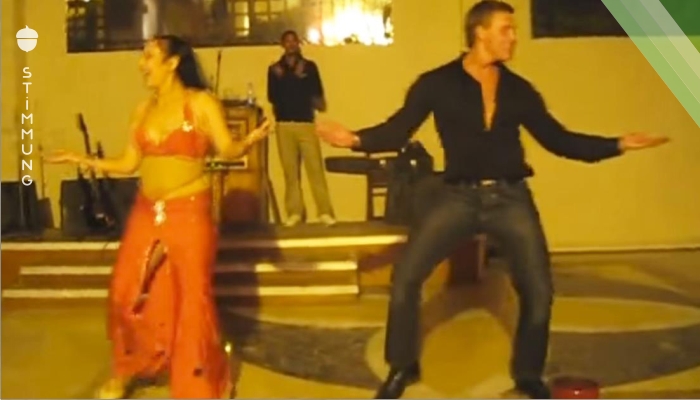 Wer tanzt besser, der russische Tourist oder die orientalische Tänzerin? Du musst das sehen!