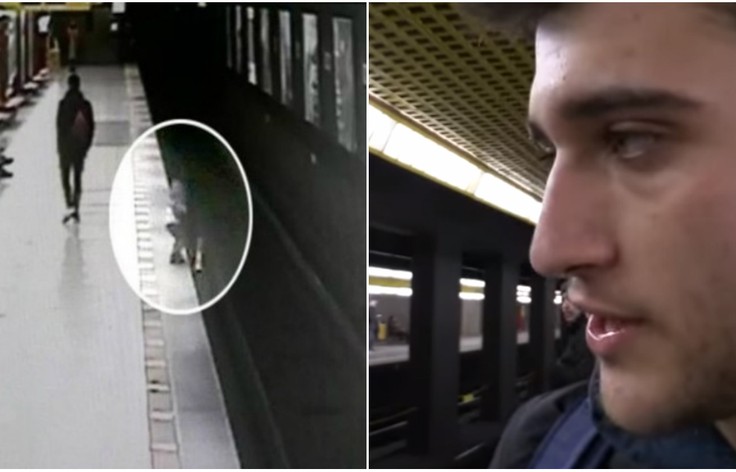 Er sprang auf die Schienen in der U-Bahnstation. So rettete der Junge das Kind!