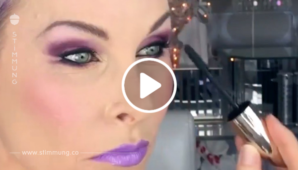 Video: 52 Jährige verjüngt sich mit Make Up um Jahre.