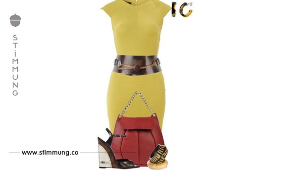 Schmuck mit einem gelben Kleid: 8 stilvolle Kombinationen für 2018