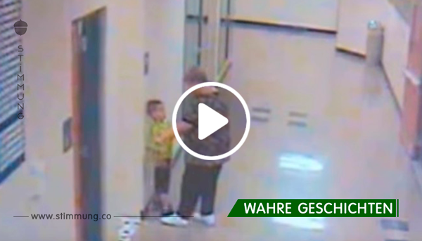 Schockierendes Video: 6 jähriger Junge geht gerade zur Toilette – als seine Lehrerin das Unvorstellbare tut