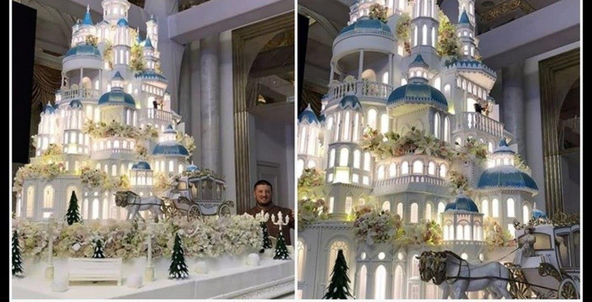 Kuchen für 179.000 $ bei der kasachischen Hochzeit