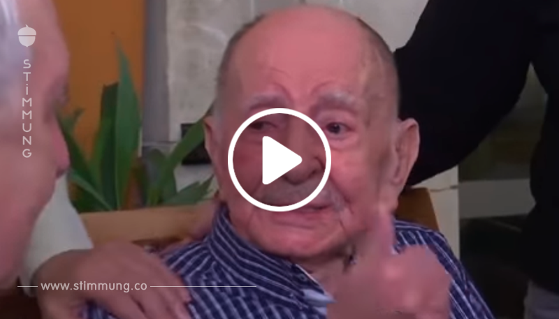 Der 102 jährige Mann glaubt, dass seine Familie im Holocaust ermordet wurde: 70 Jahre später bekommt er einen Anruf, den ihn fassungslos darstellt