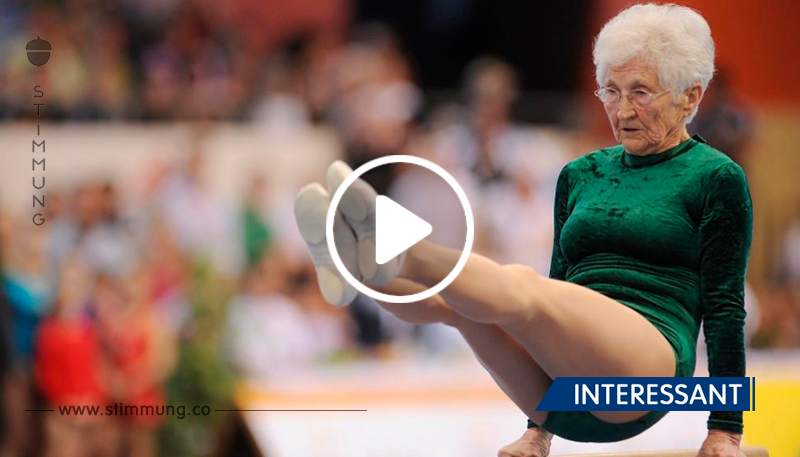 Diese Großmutter im Alter von 91 Jahren trainiert so, dass Teenager beneiden können!