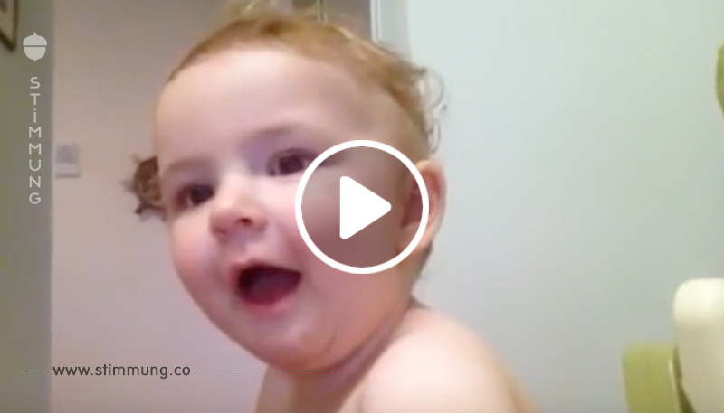 Video: Baby überrascht stolze Mama mit Gesang.