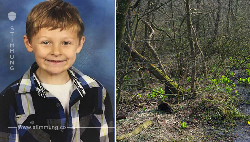 6 Jähriger verschwindet im Wald – als sie ihn finden hören sie ein bedrohliches Knurren	