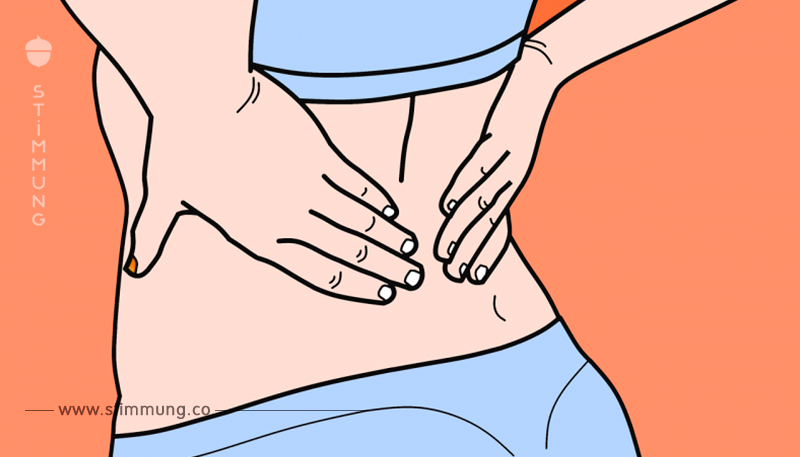 2 einfache Übung zur Stärkung der Rückenmuskulatur.	