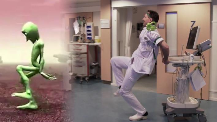 Rotterdam Krankenhaus gewinnt den ersten Preis mit der großartigen Interpretation „Alien Dance“	