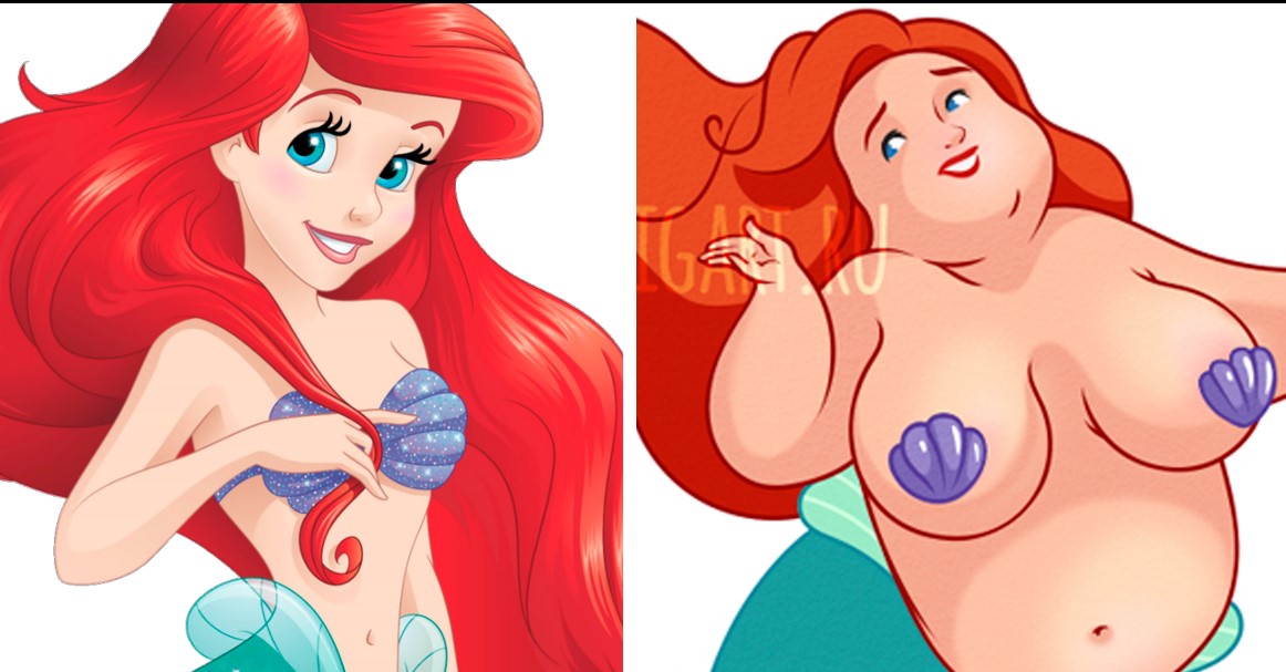 Der Künstler präsentierte, wie die Disney Prinzessinnen aussehen würden, wenn sie Brötchen mehr als ihre Prinzen lieben würden!
