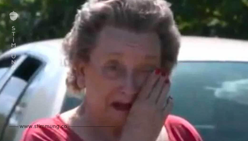 75 jährige Dame sieht 4 Jungen durch Garten schleichen: Tränen fließen als sie versteht, warum	