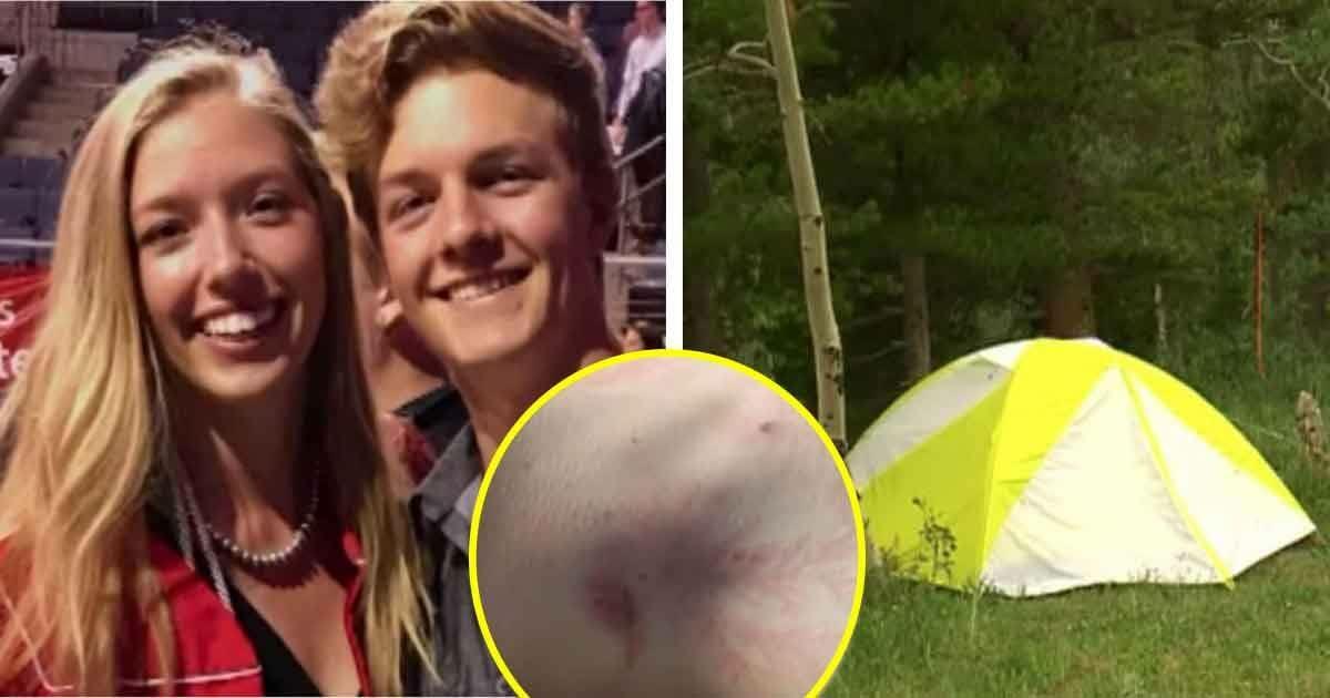 18-Jährige sieht grelles Licht vor dem Zelt und findet Freund bewusstlos – mit Spur im Nacken	