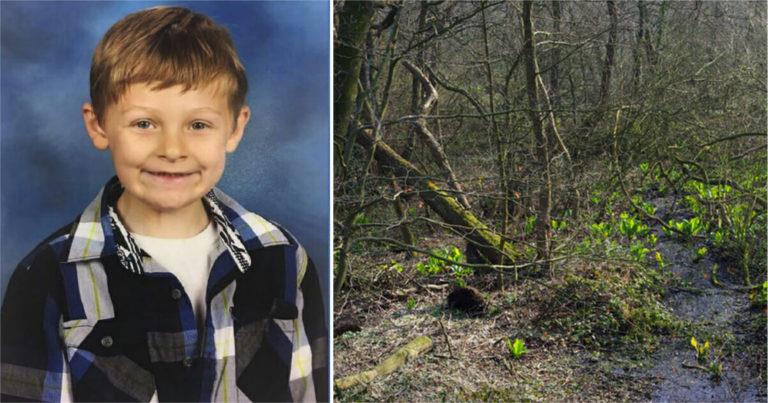 6 Jähriger wird vermisst – am nächsten Tag finden sie ihn, und auch das, was neben ihm liegt	