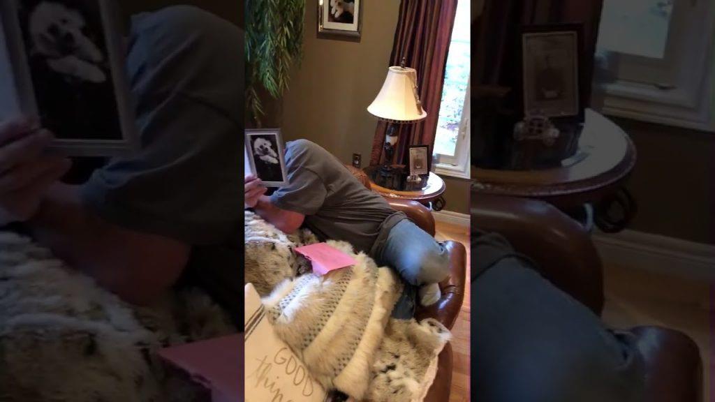 Er verliert seine 2 Hunde innerhalb von 2 Wochen, aber dann haben seine Töchter eine Überraschung für ihn!	
