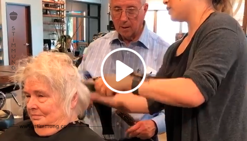 Der Ehemann nimmt die Haarbürste der Frisörin – als sie den Grund erfährt, ist sie den Tränen nahe	