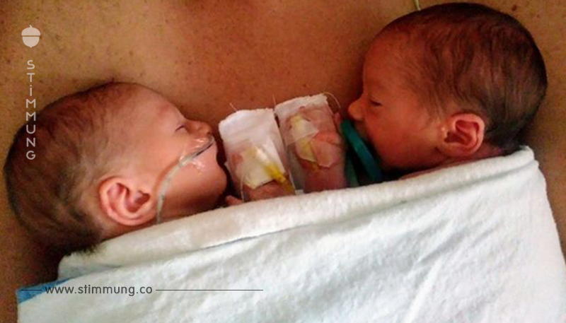 Zwillinge kommen mit seltener Krankheit zur Welt – großer Bruder (4) wird ihr Lebensretter	