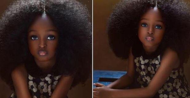 Die 5 Jährige gilt als „das schönste Mädchen der Welt“, nachdem die Fotografin ihr Foto veröffentlicht hat	