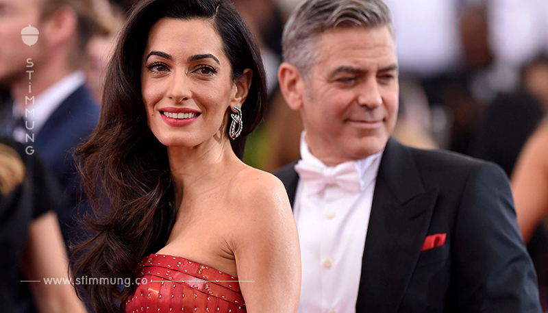 Amal Clooney attackiert Trump beim UN Dinner – im Traumkleid