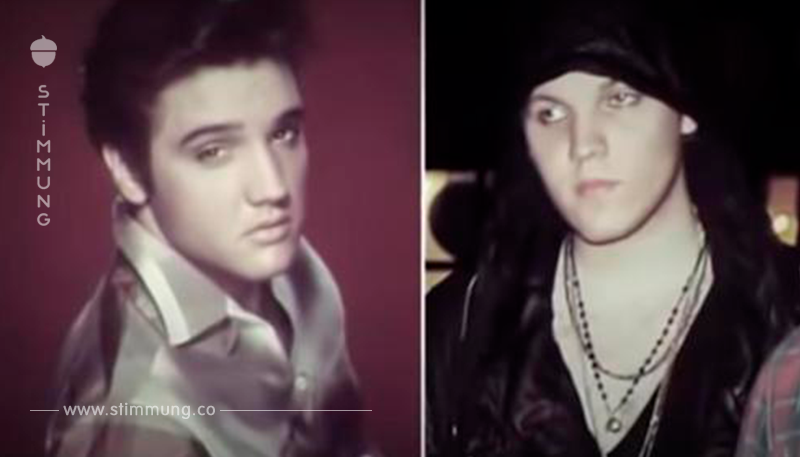 Die Ähnlichkeit zwischen Elvis Presley und seinem einzigen Enkel ist beeindruckend