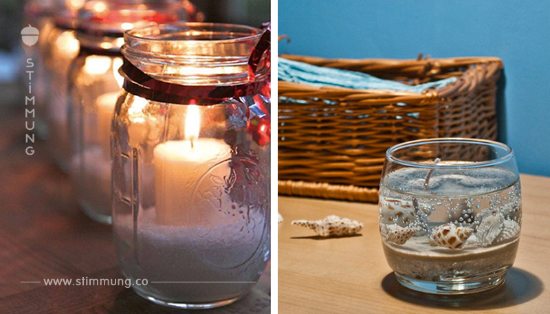 Kerzen Liebhaber aufgepasst! … 22 einzigartige Kerzen Ideen zum selbst ausprobieren!