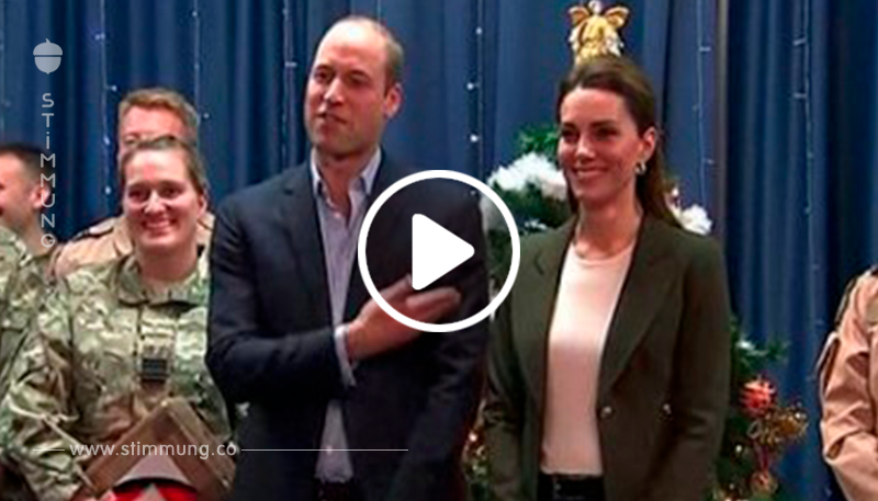 Kate Middleton wird von Prinz William ausgelacht, weil sie sich wie ein Weihnachtsbaum angezogen hatte
