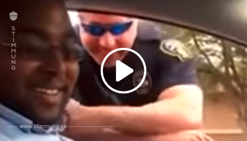 Kinderloser Mann ist verwirrt, als Polizist ihn anhält, weil er keinen Kindersitz im Auto hat   Dann schaut er seine Frau an