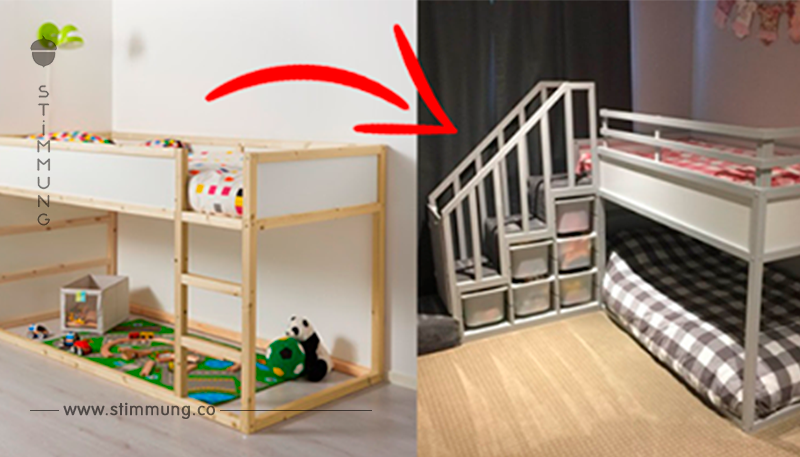 Die coolsten DIY Betten aus IKEA Möbeln für jung & alt! Nummer 7 ist wirklich FANTASTISCH gemacht!
