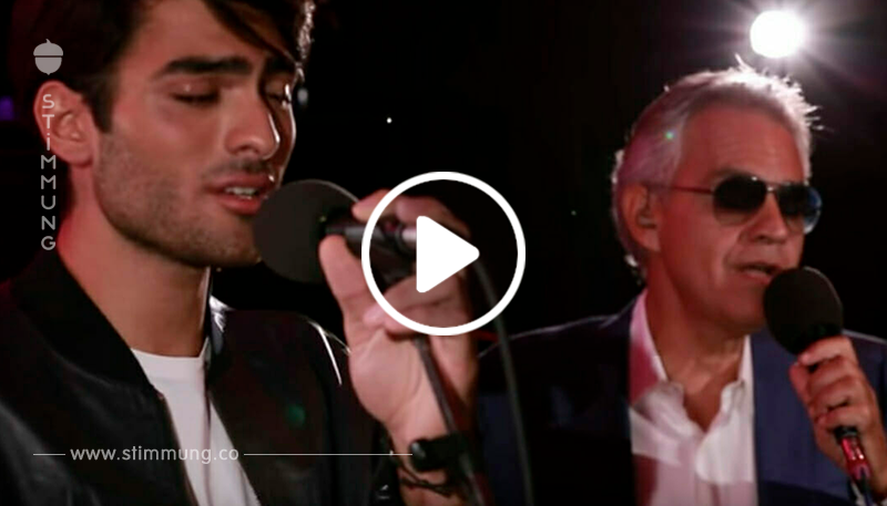 Andrea Bocelli und sein attraktiver Sohn covern Ed Sheeran Song – Fans sind begeistert