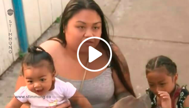 Mutter sieht Pitbull der Familie, wie er das 7 Monate alte Baby an der Windel zieht, nachdem Haus in Flammen aufgeht