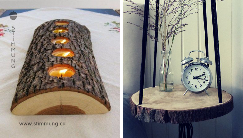 12 supereinfache DIY Ideen mit Holz für beginnende Bastler