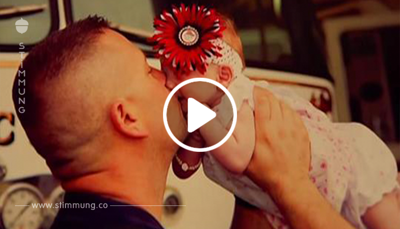 Ein Feuerwehrmann hilft einer Frau bei der Geburt ihres Kindes und sagt seiner Ehegattin: 