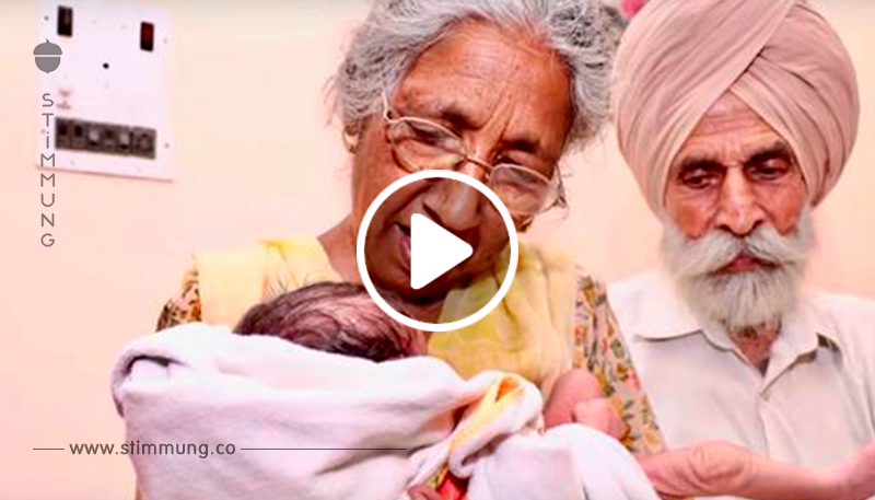 72 jährige Frau gebärt einen Jungen und ist jetzt eine der ältesten Mütter der Welt