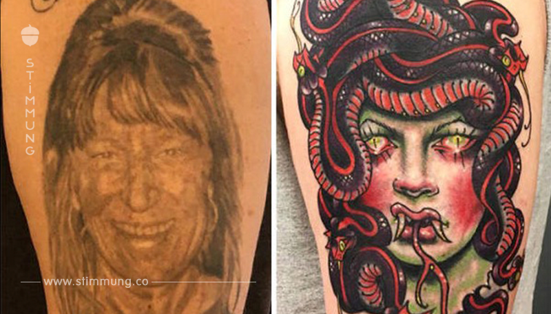 16 Leute, die ein Tattoo vom Ex-Partner überdecken mussten.