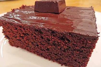 Der weltbeste Schokoladen - Blechkuchen