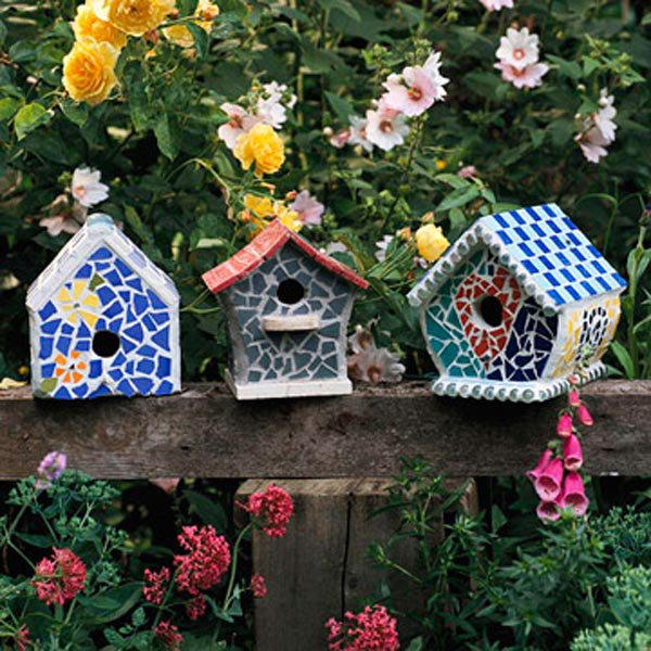 Liebhaber von Mosaik? Schöne DIY Mosaik Gartendekorationen zur Inspiration!
