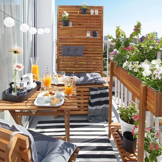 Haben Sie Probleme beim Einrichten eines Balkons? Dann sind diese schlauen DIY Balkonideen die perfekte Lösung für Sie!