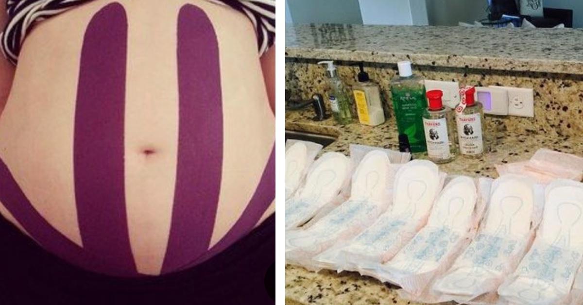 12 Tricks, die in der Schwangerschaft helfen.