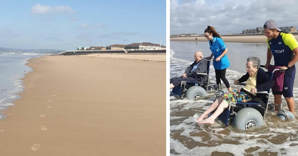 Wales: Pflegeheim möchte seine Bewohner ans Meer bringen & kann ihnen dank Spenden Wunsch erfüllen