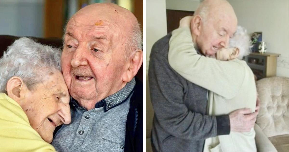 98 jährige Mutter zieht in Altersheim um in der Nähe ihres 80 jährigen Sohnes zu sein
