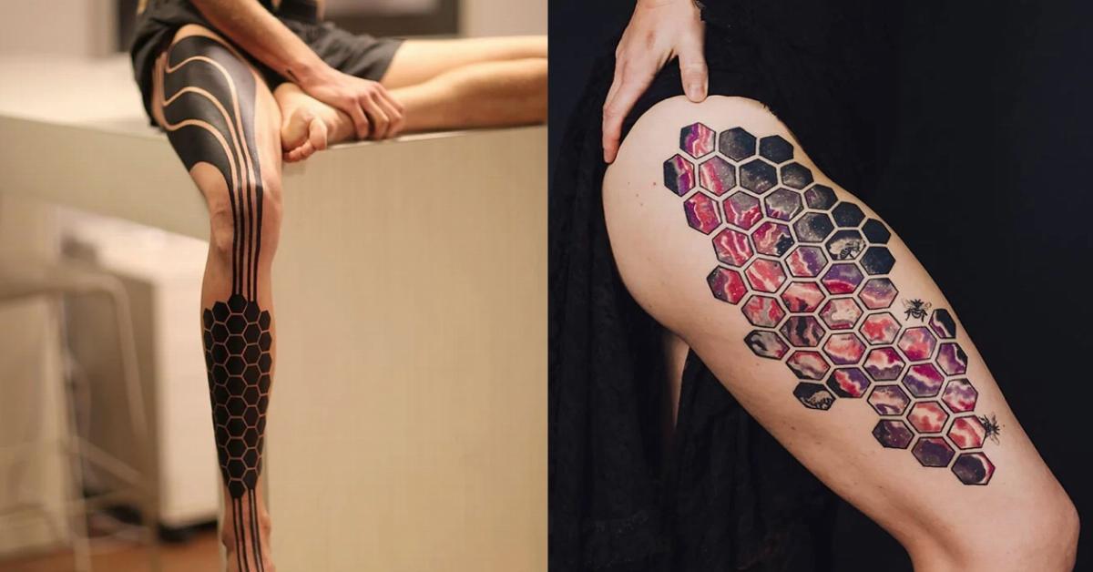 20 atemberaubende Bein-Tattoos.