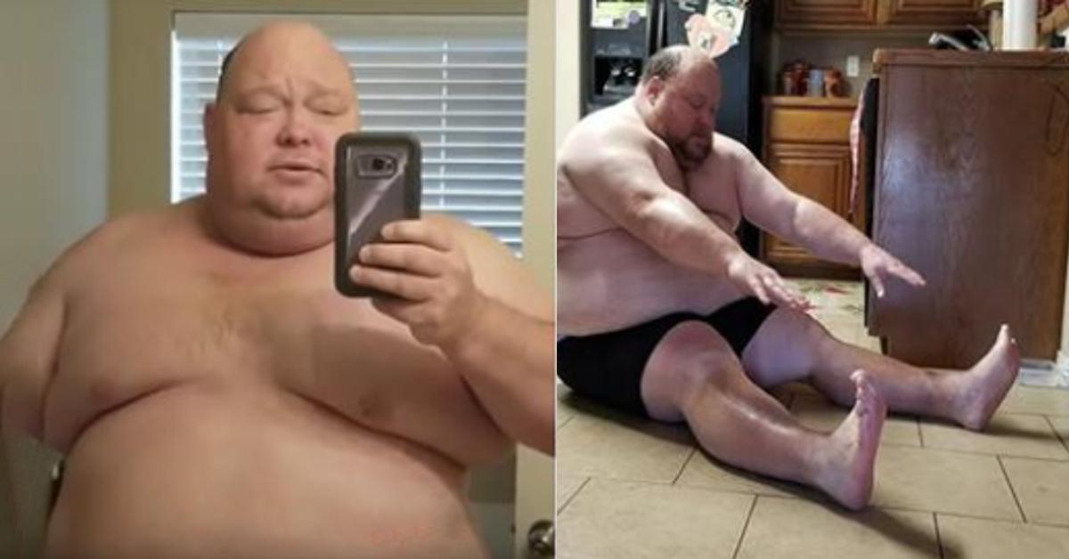237 Kilo schwerer Mann zeichnet jeden Tag seiner Diät auf