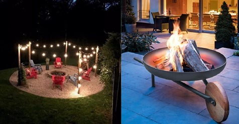 Haben Sie schon einen schönen Feuerkorb oder eine Feuerstelle in Ihrem Garten? Dies ist einfach ein herrliches und gemütliches Ereignis in den kühleren Abenden.