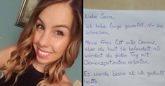 Witwer schreibt bewegenden Brief an Friseurin Sara Verkuilen