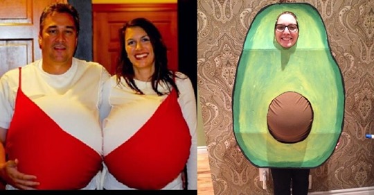 20 witzige Halloween-Kostüme für Schwangere und Pärchen