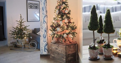 Kein Platz für einen lebensgroßen Weihnachtsbaum?? Keine Sorge…..hier gibt es 15 nette Ideen für einen Mini Weihnachtsbaum zum Selbermachen!
