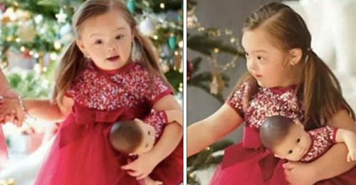 4-jähriges Model mit Down-Syndrom stiehlt in amerikanischem Spielzeugkatalog allen die Show